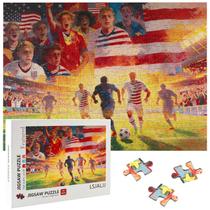 Quebra-cabeça LSJALJJ Copa do Mundo 2026 EUA Futebol 500 peças
