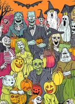 Quebra-cabeça Lucky Puzzles Monster Bash 1000 peças para adultos