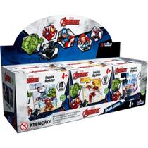 QUEBRA-CABEÇA Madeira Avengers Mini 10 Peças Display com 06 QUEBRA-CABEÇA Madeira Avengers Mini 10 Peças Display com 06