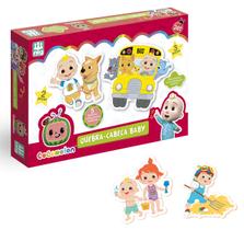 Quebra Cabeça Madeira Baby Cocomelon Ref 509
