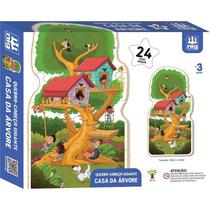 Quebra-cabeça Madeira Casa Na árvore Gigante 24pcs Quebra-cabeça Madeira Casa Na árvore Gigante 24pcs