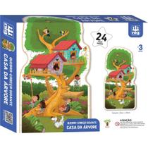 QUEBRA-CABECA Madeira Casa NA Arvore Gigante 24PCS QUEBRA-CABECA Madeira Casa NA Arvore Gigante 24PCS