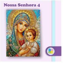 Quebra-cabeça Madeira Nossa Senhora 4 A4 com Caixa em madeira 180 Peças Quebra-cabeça Madeira Nossa Senhora 4 A4 com Caixa em madeira 180 Peças