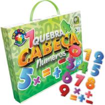 QUEBRA-CABECA Madeira Numeros e Operacoes 44 Pecas - Papertoy