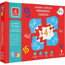 Quebra-cabeça Madeira Primeiras Contas 30 Peças Quebra-cabeça Madeira Primeiras Contas 30 Peças