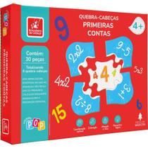QUEBRA-CABEÇA Madeira Primeiras Contas 30 Peças