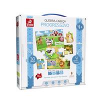 Quebra-Cabeca Madeira Progressivo 30Pcs