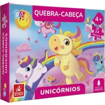 QUEBRA-CABECA Madeira Unicornios 24PCS