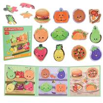 Quebra-cabeça magnético ASTARON 3D com 80 adesivos fofos para crianças Quebra-cabeça magnético ASTARON 3D com 80 adesivos fofos para crianças