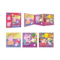 Quebra-Cabeça Magnético Infantil Peppa Pig, Brinquedo Educativo De Desenho Animado, Presentes Para