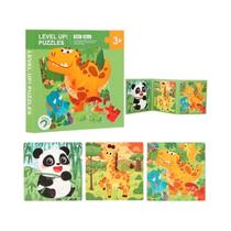 Quebra-Cabeça Magnético Para Crianças, Jogo Educativo De Aprendizagem Precoce Com Animais, Frutas E