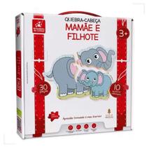 Quebra Cabeca Mamae E Filhote 30pcs