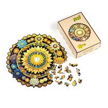 Quebra cabeça Mandala da Meditação Brinquedos Educativos 7 anos MDF Puzi Puzzle Desafio Raciocínio Lógico Quebra cabeça Mandala da Meditação Brinquedos Educativos 7 anos MDF Puzi Puzzle Desafio Raciocínio Lógico