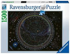 Quebra-cabeça Map of Universe 1500-Pc, adultos e crianças com mais de 12 anos - Ravensburger