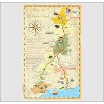 Quebra Cabeça Mapa Da Estrada Real - 98 X 60cm - 1014 Peças Quebra Cabeça Mapa Da Estrada Real - 98 X 60cm - 1014 Peças