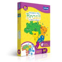 Quebra Cabeça Mapa Do Brasil 100 Peças 2063 - Toyster