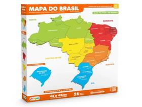 Quebra-cabeça mapa do brasil