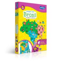 Quebra Cabeça Mapa do Brasil - Toyster Quebra Cabeça Mapa do Brasil - Toyster