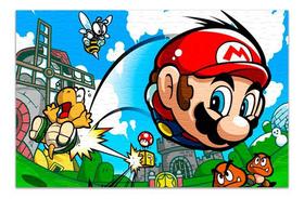 Quebra-cabeça Mario Personalizado 120 Peças - Pomps Geek