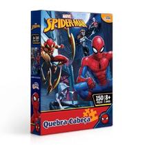 Quebra Cabeça Marvel Homem Aranha 150 Peças Toyster