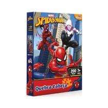 Quebra Cabeça Marvel Spider Man 200 peças da Toyster 8023