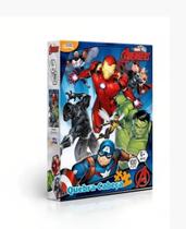 Quebra-Cabeça Marvel Vingadores Avengers 100 Peças