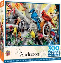 Quebra-Cabeça MasterPieces Audubon Backyard Birds - 300 Peças Quebra-Cabeça MasterPieces Audubon Backyard Birds - 300 Peças