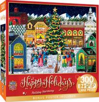 Quebra-cabeça MasterPieces Holiday Harmony 300 peças Quebra-cabeça MasterPieces Holiday Harmony 300 peças