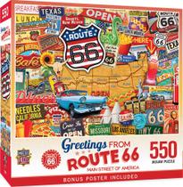 Quebra-Cabeça MasterPieces Route 66 Main Street - 550 Peças