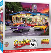 Quebra-cabeça MasterPieces Route 66 Pitstop 1000 Pieces