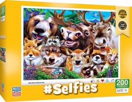 Quebra-cabeça Masterpieces Selfies Woodland Wackiness 200 unidades
