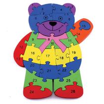 Quebra-cabeca mdf urso