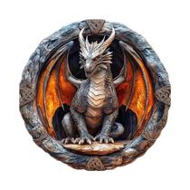 Quebra-Cabeça Mecânico De Dragão De Madeira Para Adultos, Forma Única, Quebra-Cabeça Familiar,