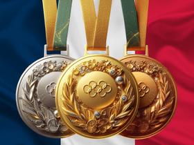 Quebra-Cabeça Medalhas Olimpicas Em Mdf De 300 Peças - Coleção Tea & Amor