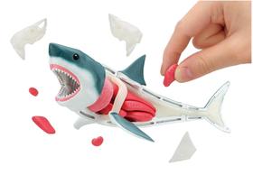 Quebra-cabeça Megahouse Great White Shark Kaitai 15cm com base