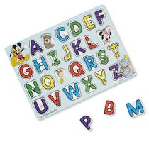 Quebra-cabeça Melissa & Doug Disney Classics Alphabet 26 unidades