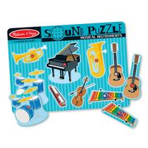 Quebra-Cabeça Melissa & Doug Instrumentos Musicais com Som - 8 Peças (2+) Quebra-Cabeça Melissa & Doug Instrumentos Musicais com Som - 8 Peças (2+)