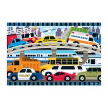 Quebra-cabeça Melissa & Doug Traffic Jam Jumbo Jigsaw Floor 24 unidades