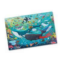 Quebra-cabeça Melissa & Doug Underwater Jumbo 48 peças 91x61 cm Quebra-cabeça Melissa & Doug Underwater Jumbo 48 peças 91x61 cm