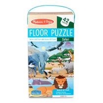 Quebra Cabeca Melissa E Doug Safari Puzzle (42 Pecas) Quebra Cabeca Melissa E Doug Safari Puzzle (42 Pecas)