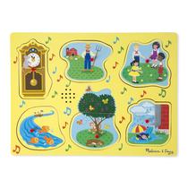 Quebra-cabeça Melissa e Doug Sing-Along Nursery Rhymes 8 peças Quebra-cabeça Melissa e Doug Sing-Along Nursery Rhymes 8 peças