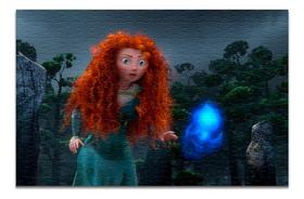 Quebra Cabeça Merida - Valente Personalizado 120 Peças 002 Quebra Cabeça Merida - Valente Personalizado 120 Peças 002