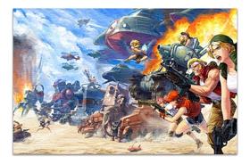 Quebra Cabeça Metal Slug Personalizado 120 Peças 002 Quebra Cabeça Metal Slug Personalizado 120 Peças 002