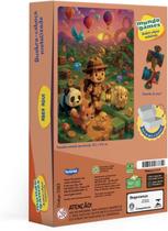 Quebra cabeça metalizado mundo games puzzle 100 peças jak novo Quebra cabeça metalizado mundo games puzzle 100 peças jak novo