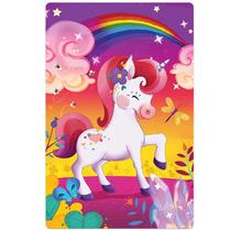 Quebra-cabeça metalizado Reino dos Unicórnios Toyster 100 peças