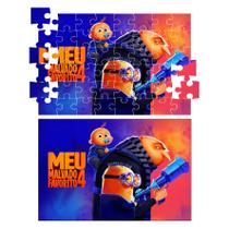 Quebra Cabeça Meu Malvado Favorito 4 19x27cm com 40 peças Quebra Cabeça Meu Malvado Favorito 4 19x27cm com 40 peças