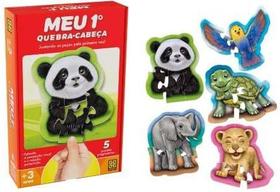 Quebra-Cabeça Meu Primeiro Quebra-Cabeça 5x1 (3/4/5/6/7 Peças) - Grow 04407