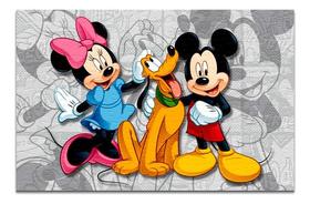 Quebra Cabeça Mickey E Minnie Personalizado 120 Peças 001
