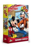 Quebra Cabeça Mickey E Pateta 60 Peças 2584 - Toyster