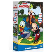 Quebra Cabeca Mickey Mouse 100 Pecas 6+ Toyster